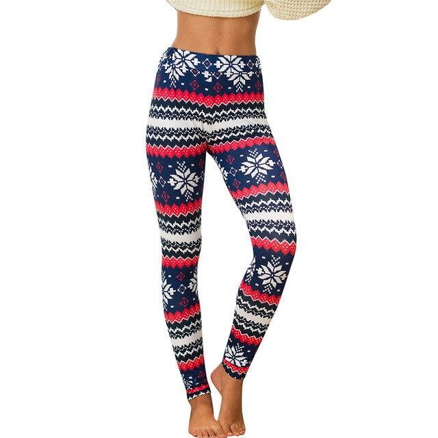 High Waist Christmas Leggings