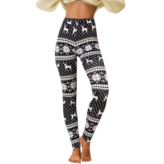 High Waist Christmas Leggings