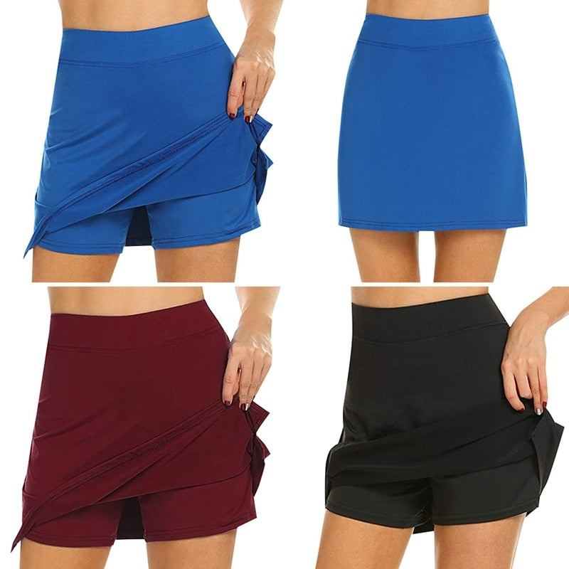 Tennis Skirt With Shorts Inner