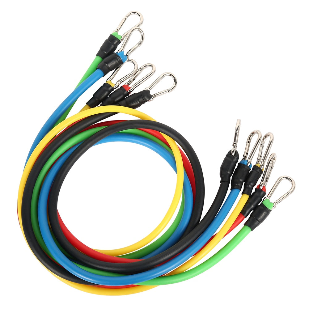 11 Pcs Fitness Resistance Bands
