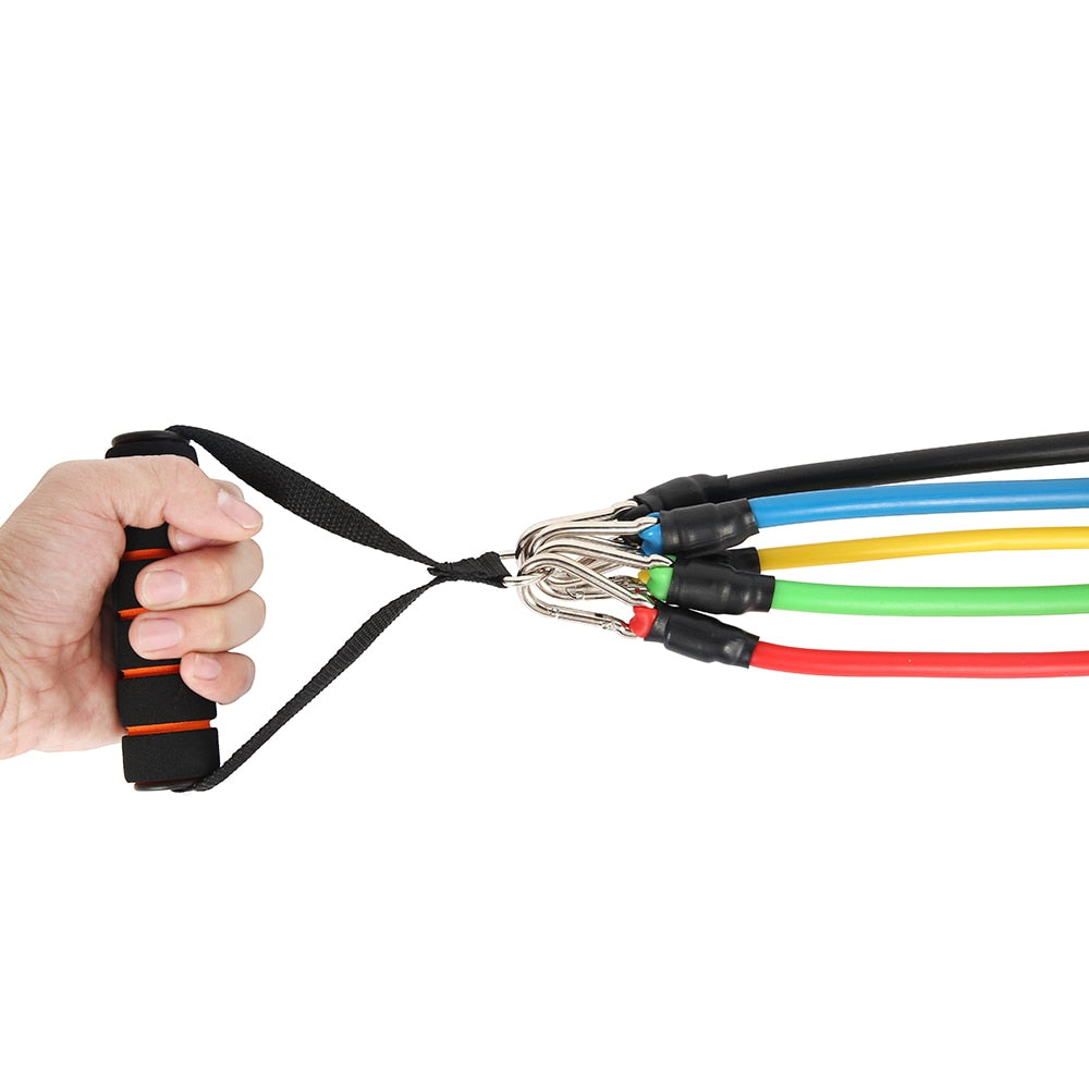 11 Pcs Fitness Resistance Bands