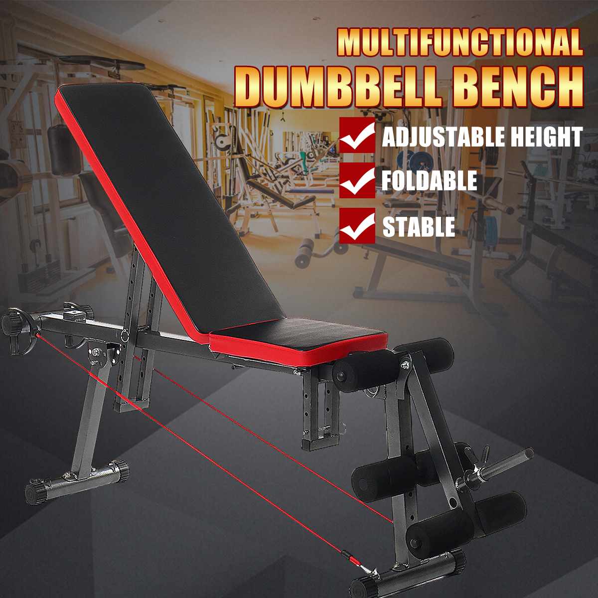 Adjustable Sit Up Bench