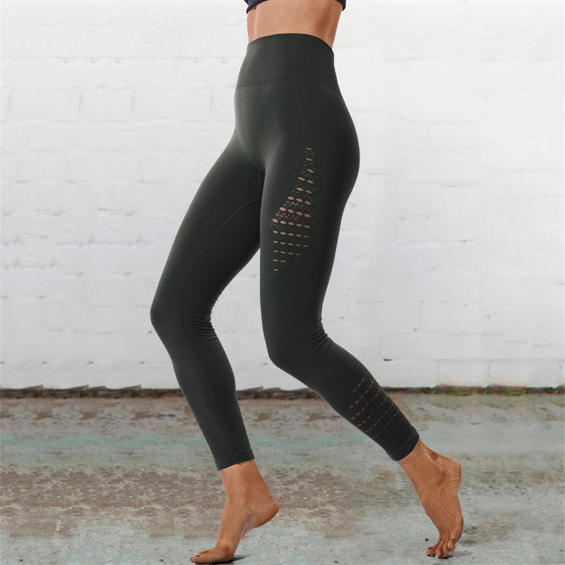 hollow sport leggings