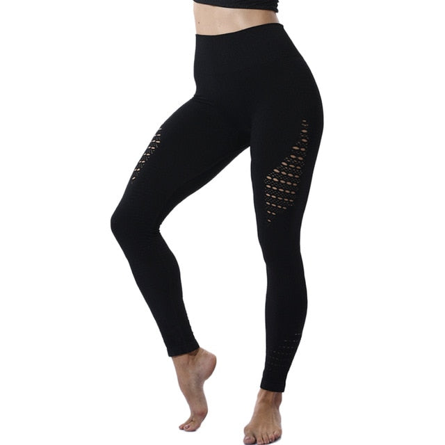 hollow sport leggings