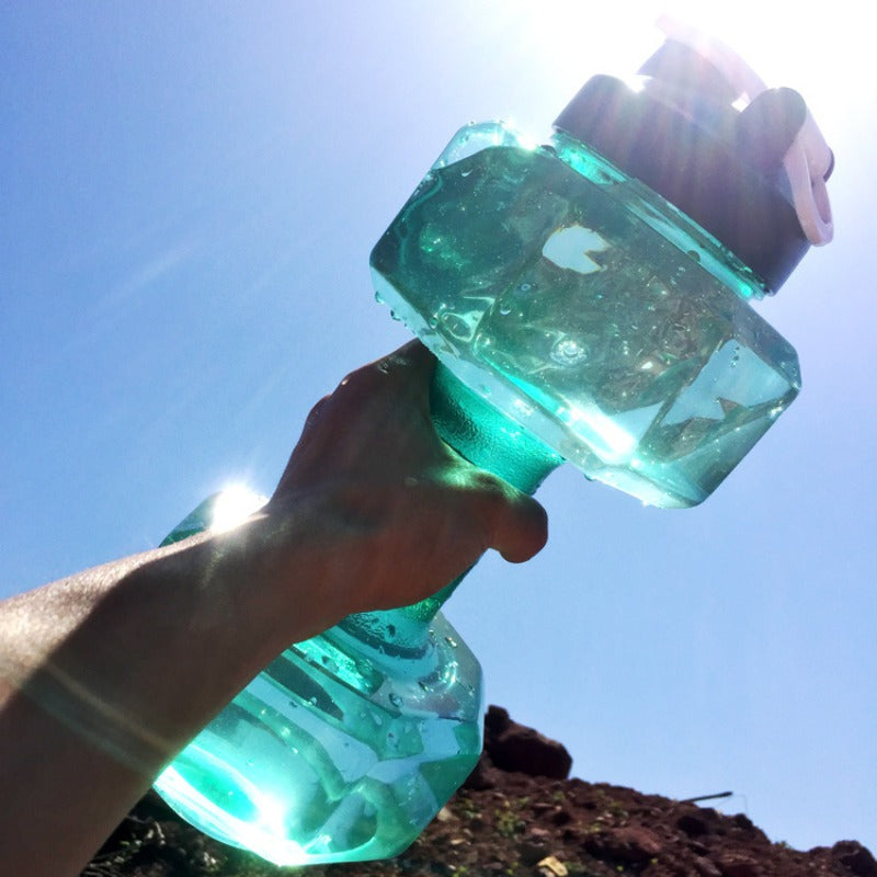 2.5L Dumbbells Shaped Water Bottle