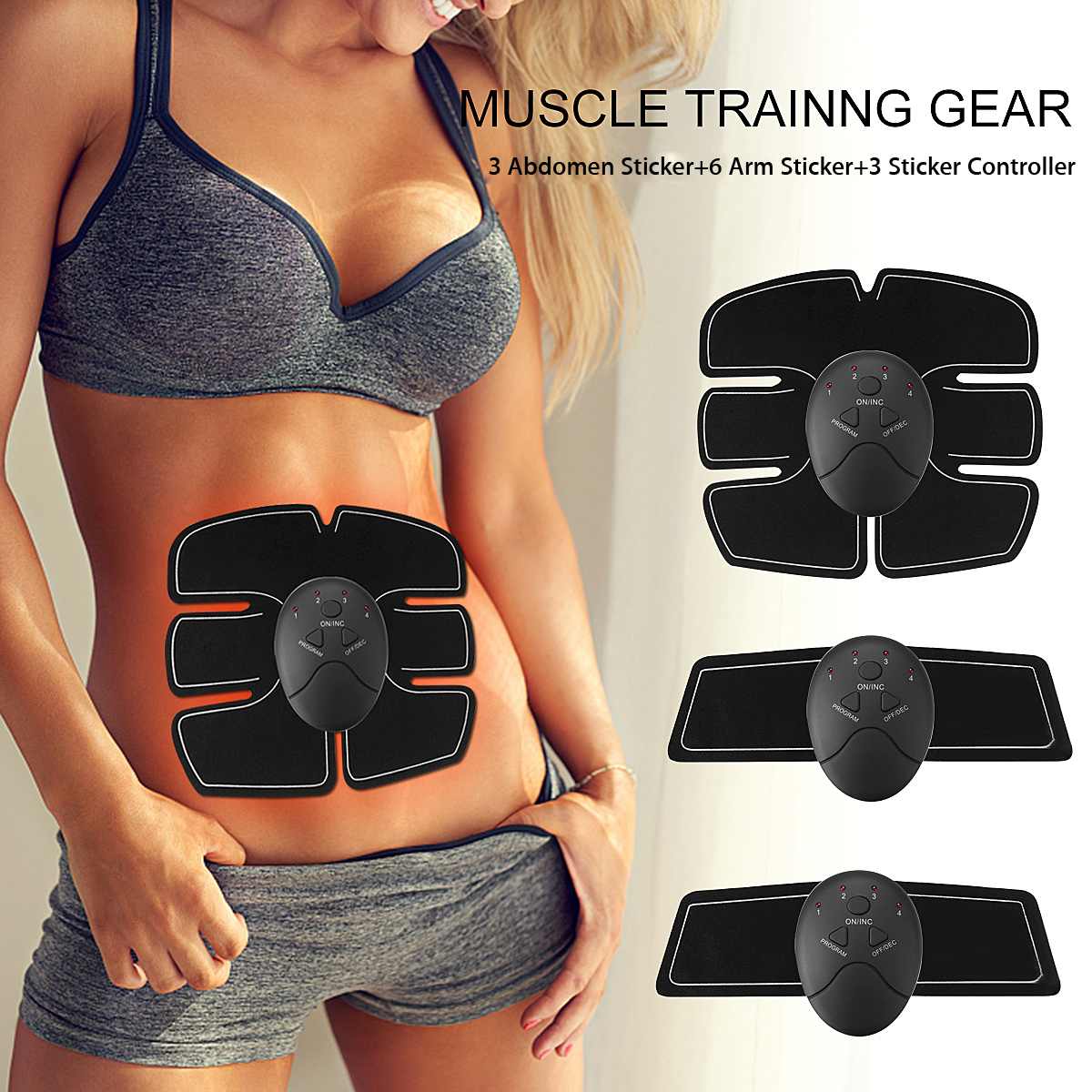 12PCS Set Abs Muscle Stimulator