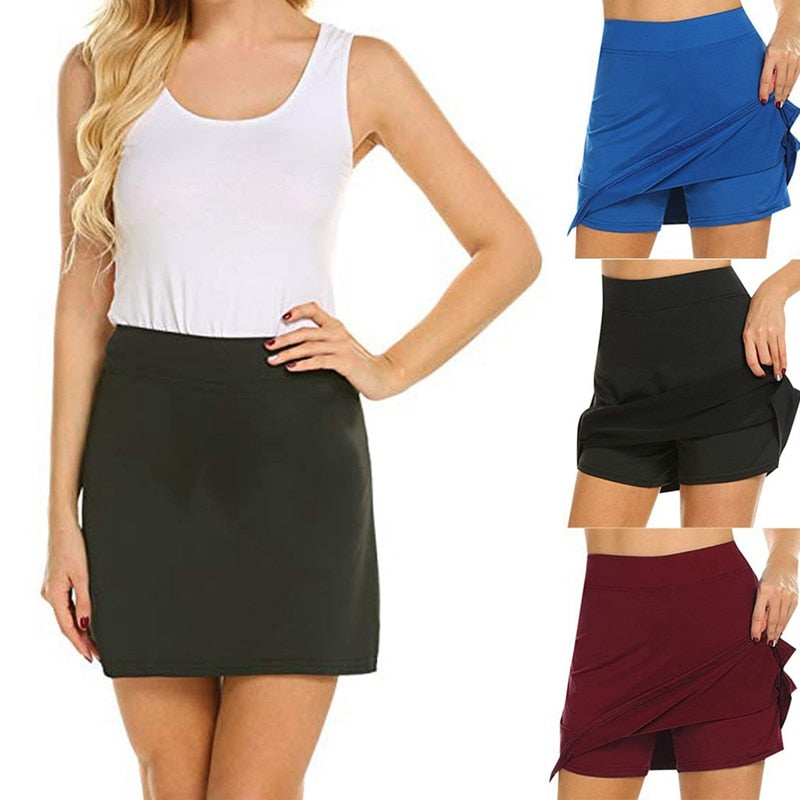 Tennis Skirt With Shorts Inner