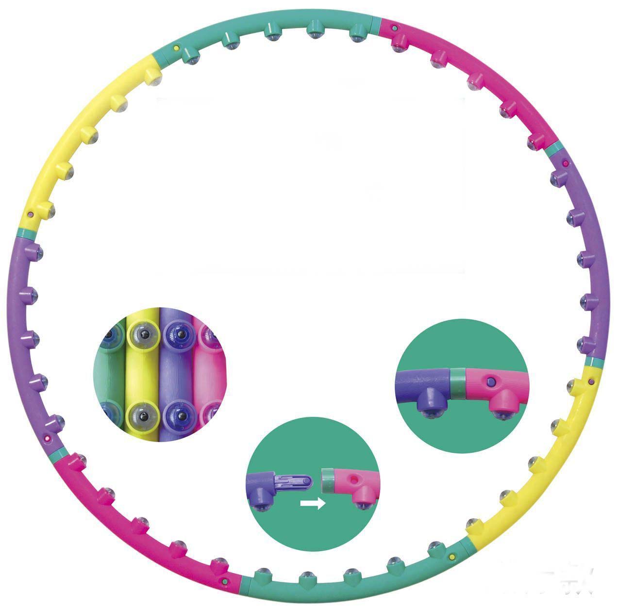 Yoga Waist Exercise Hoops