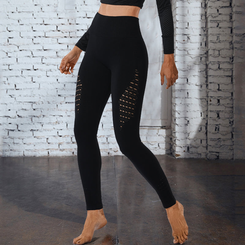 hollow sport leggings